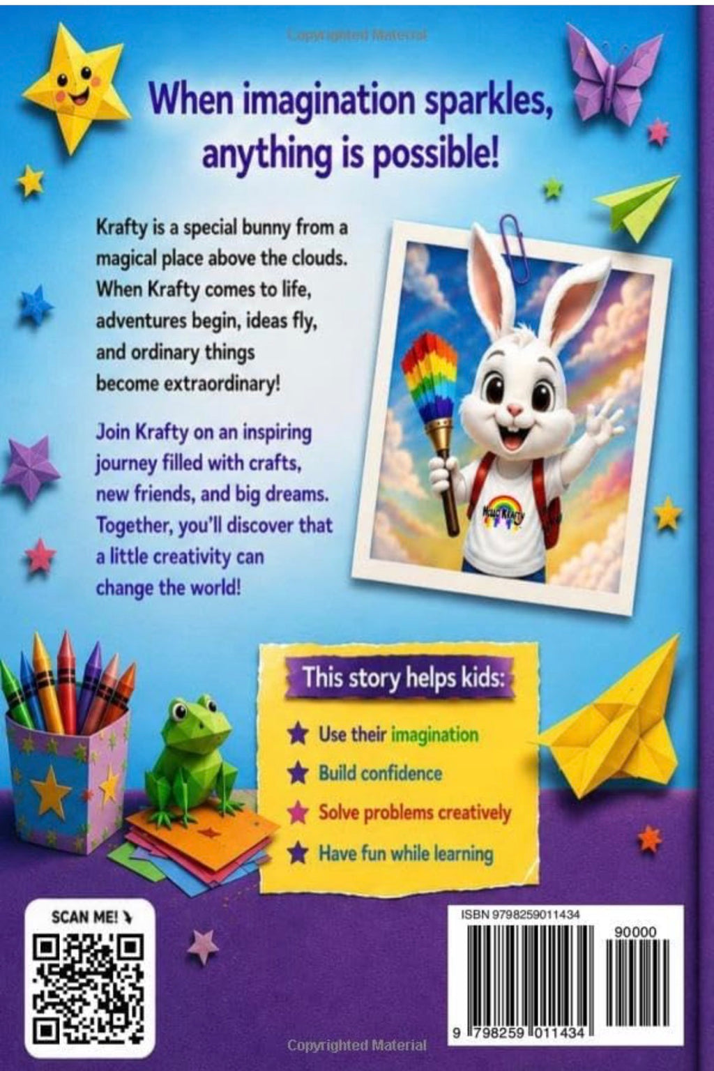 Krafty Comes to Life | Kids Picture Book Ages 5–10 | Hello Krafty