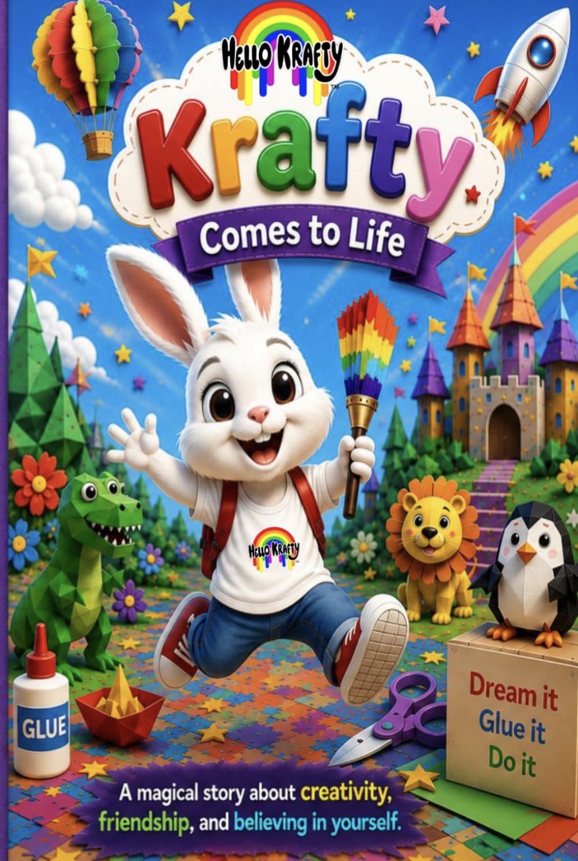 Krafty Comes to Life | Kids Picture Book Ages 5–10 | Hello Krafty