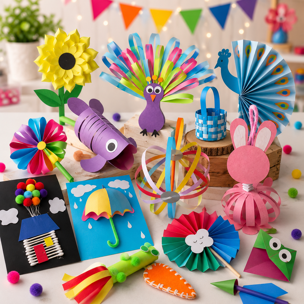 Three Child Craft Subscription Box | Monthly Kids Crafts