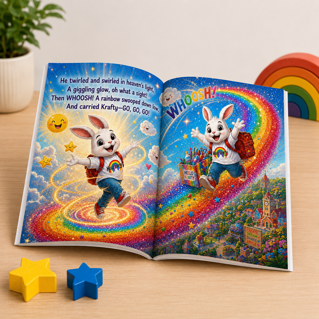 Krafty Comes to Life | Kids Picture Book Ages 5–10 | Hello Krafty