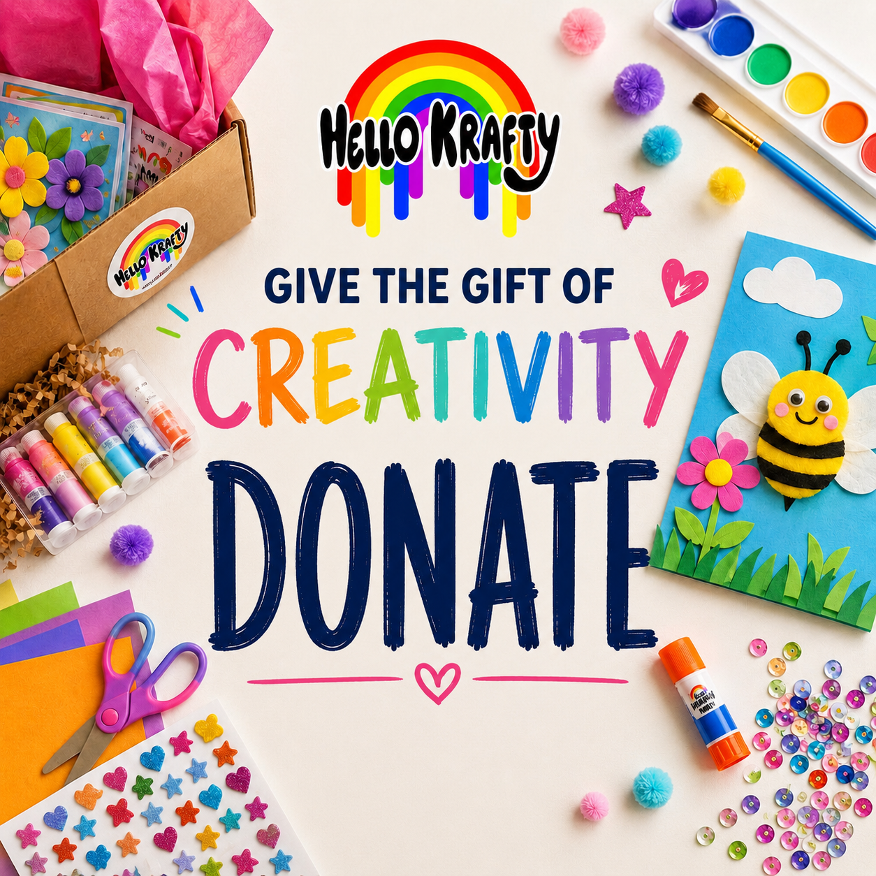 Donate a Kids Craft Box | Bring Creativity to a Child in the Hospital