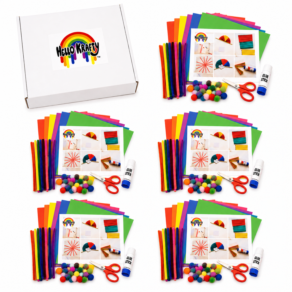 Five Kids Craft Subscription Box | Large Family Crafts