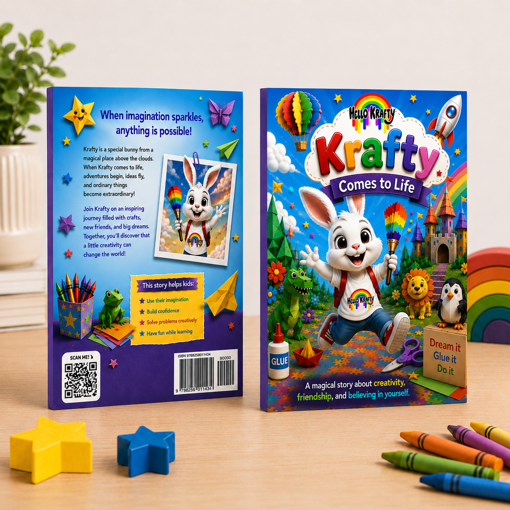 Krafty Comes to Life | Kids Picture Book Ages 5–10 | Hello Krafty