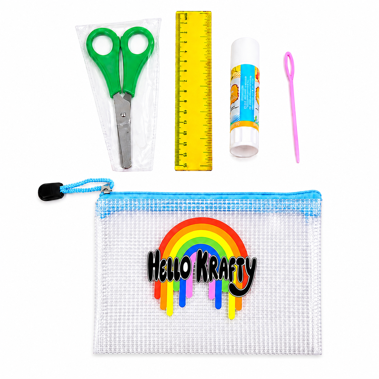 Kids Craft Supply Pouch | Art Organizer for Children