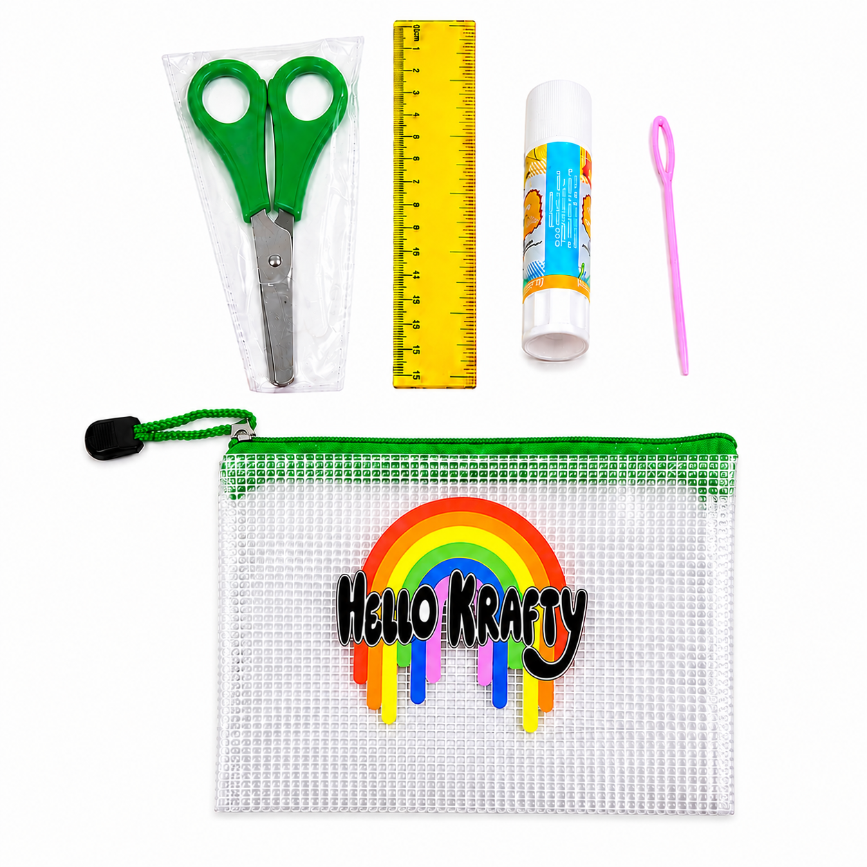Kids Craft Supply Pouch | Art Organizer for Children