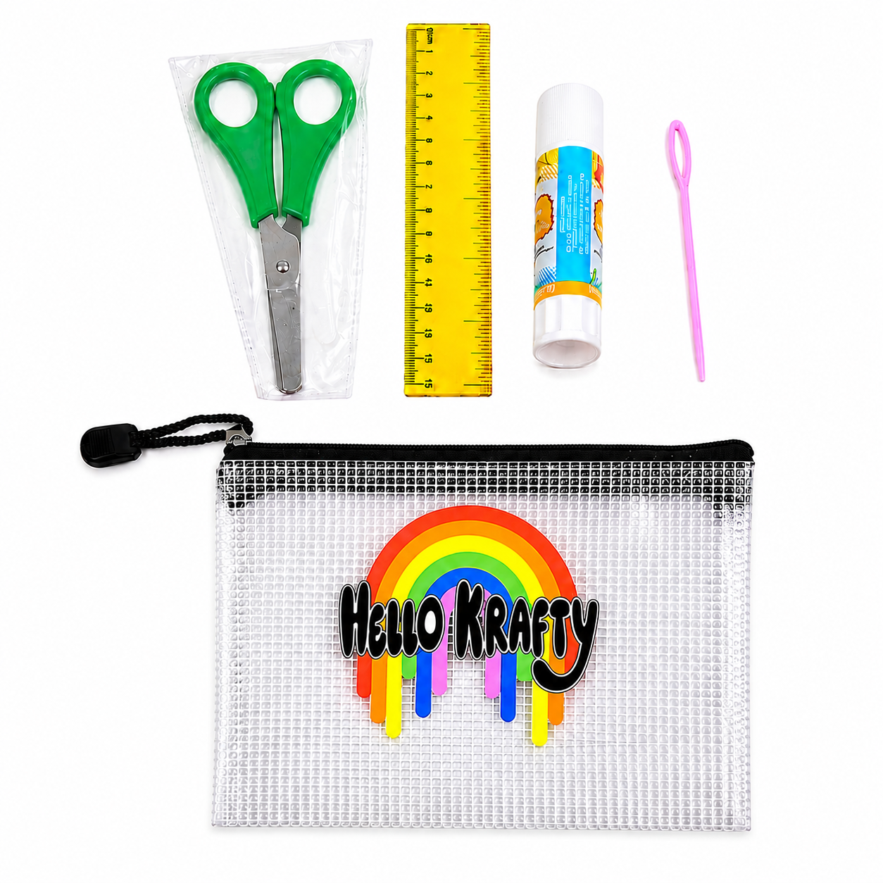 Kids Craft Supply Pouch | Art Organizer for Children