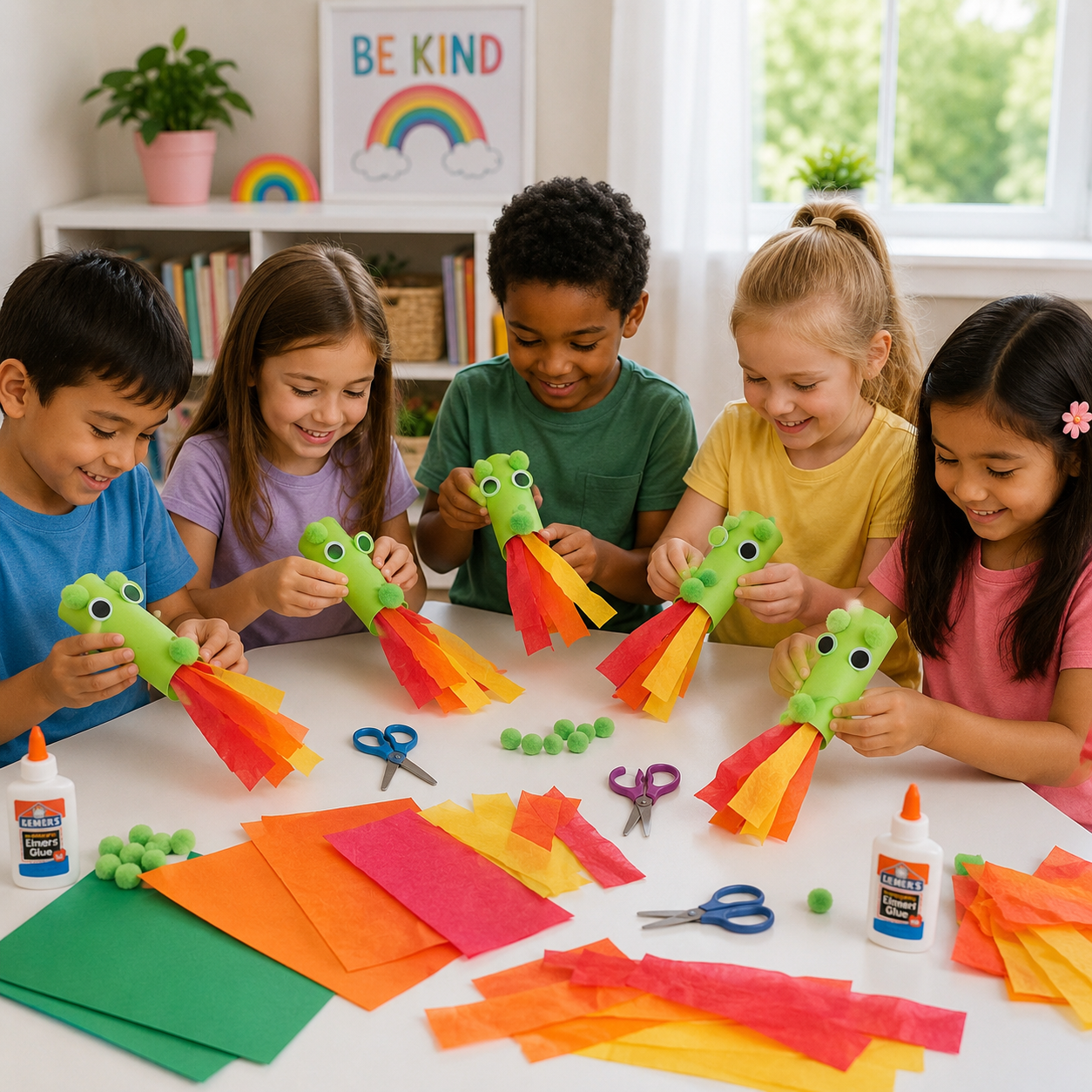 Five Kids Craft Subscription Box | Large Family Crafts