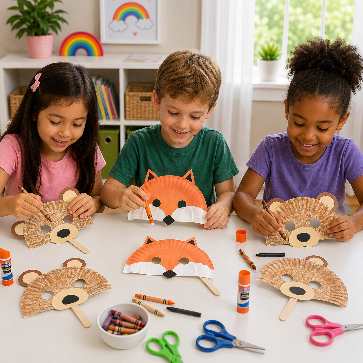 Three Child Craft Subscription Box | Monthly Kids Crafts