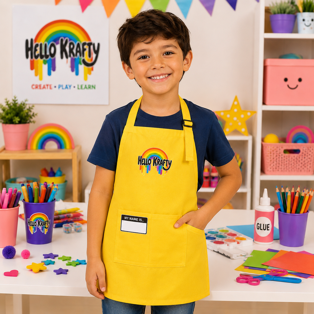 Kids Craft Apron | Art Smock for Young Artists