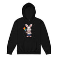 Cozy Hello Krafty hoodie for creative kids who love crafting and making. A fun children's sweatshirt for young artists and little makers.